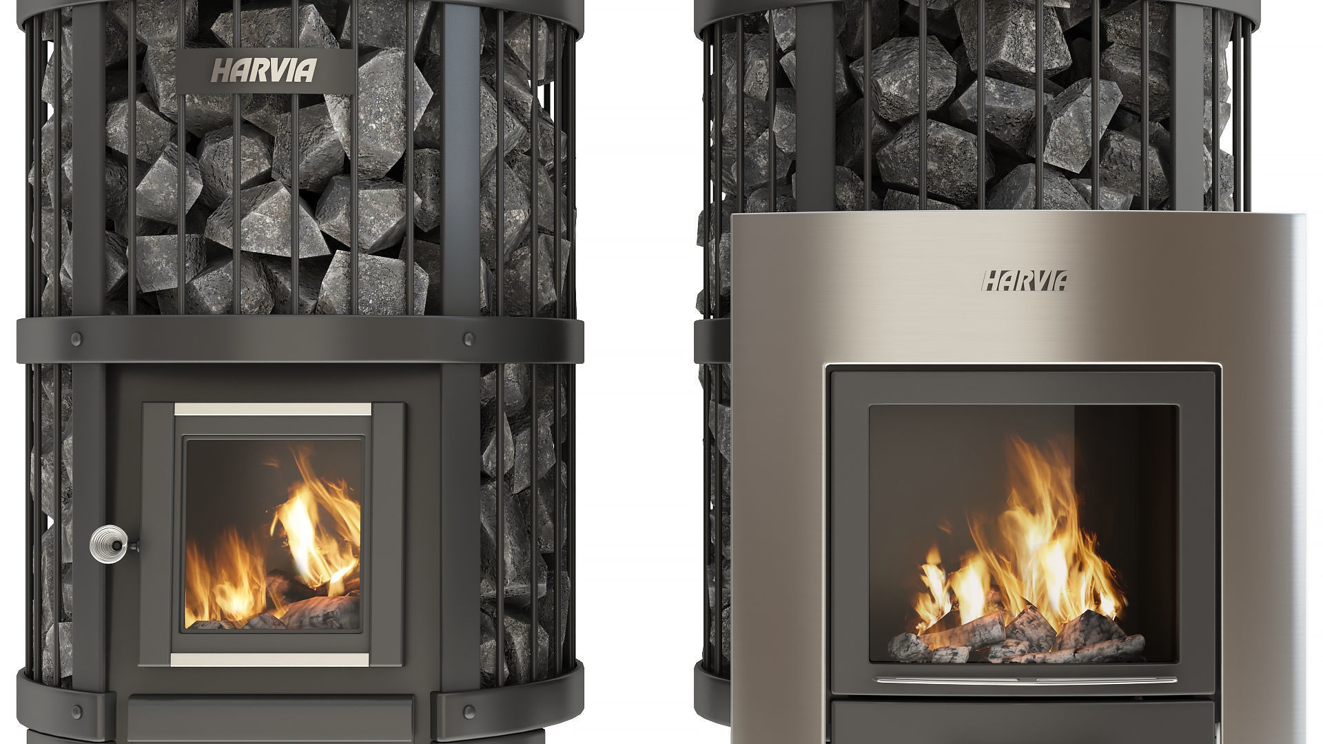 Two Harvia Legend bath stoves 3D model_7