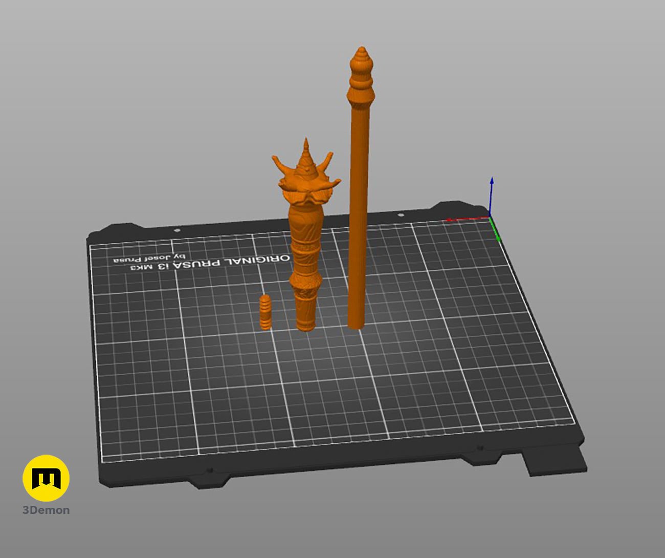 Kazuhiro Shiratori wand 3D print model_2