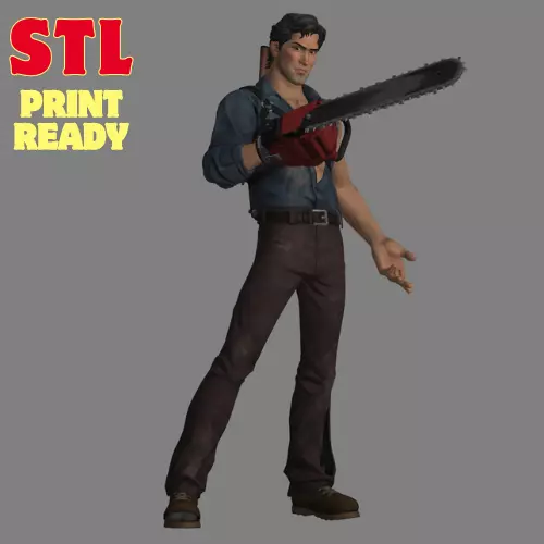 Ash Williams 3D print model_0