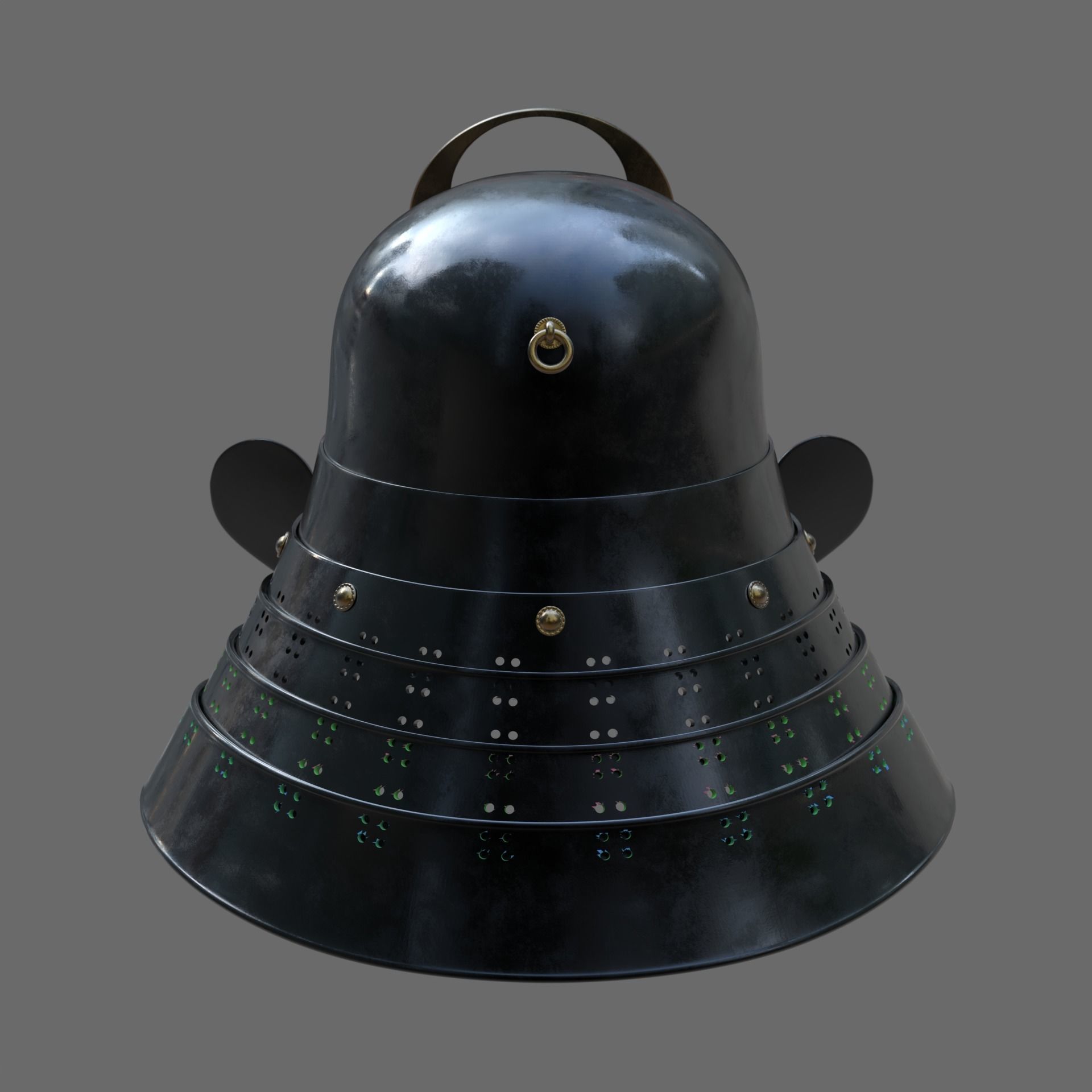 Kabuto Zunari 3D print model_2