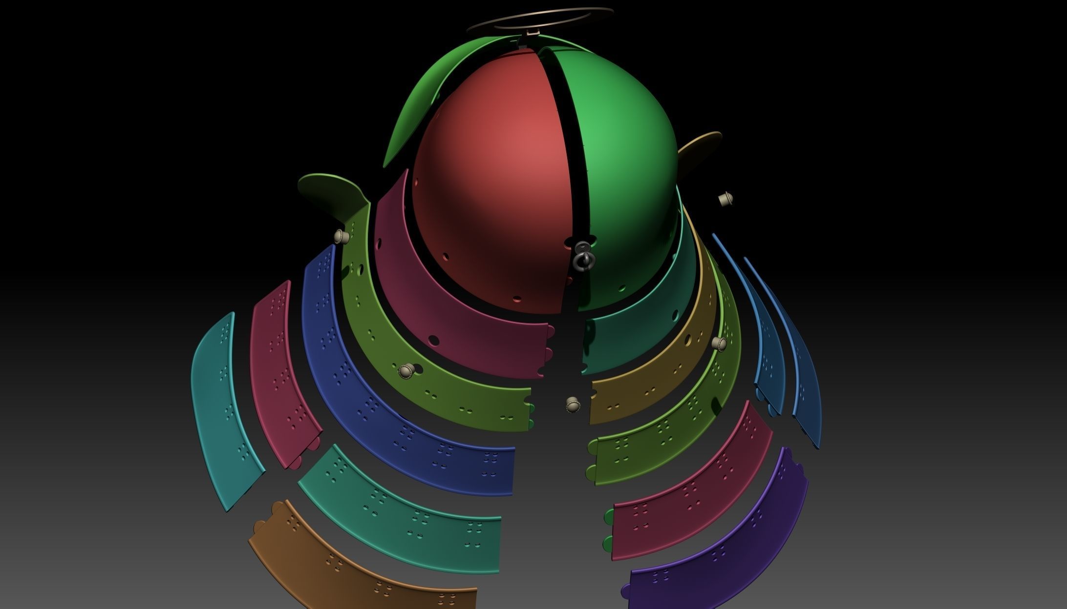 Kabuto Zunari 3D print model_12