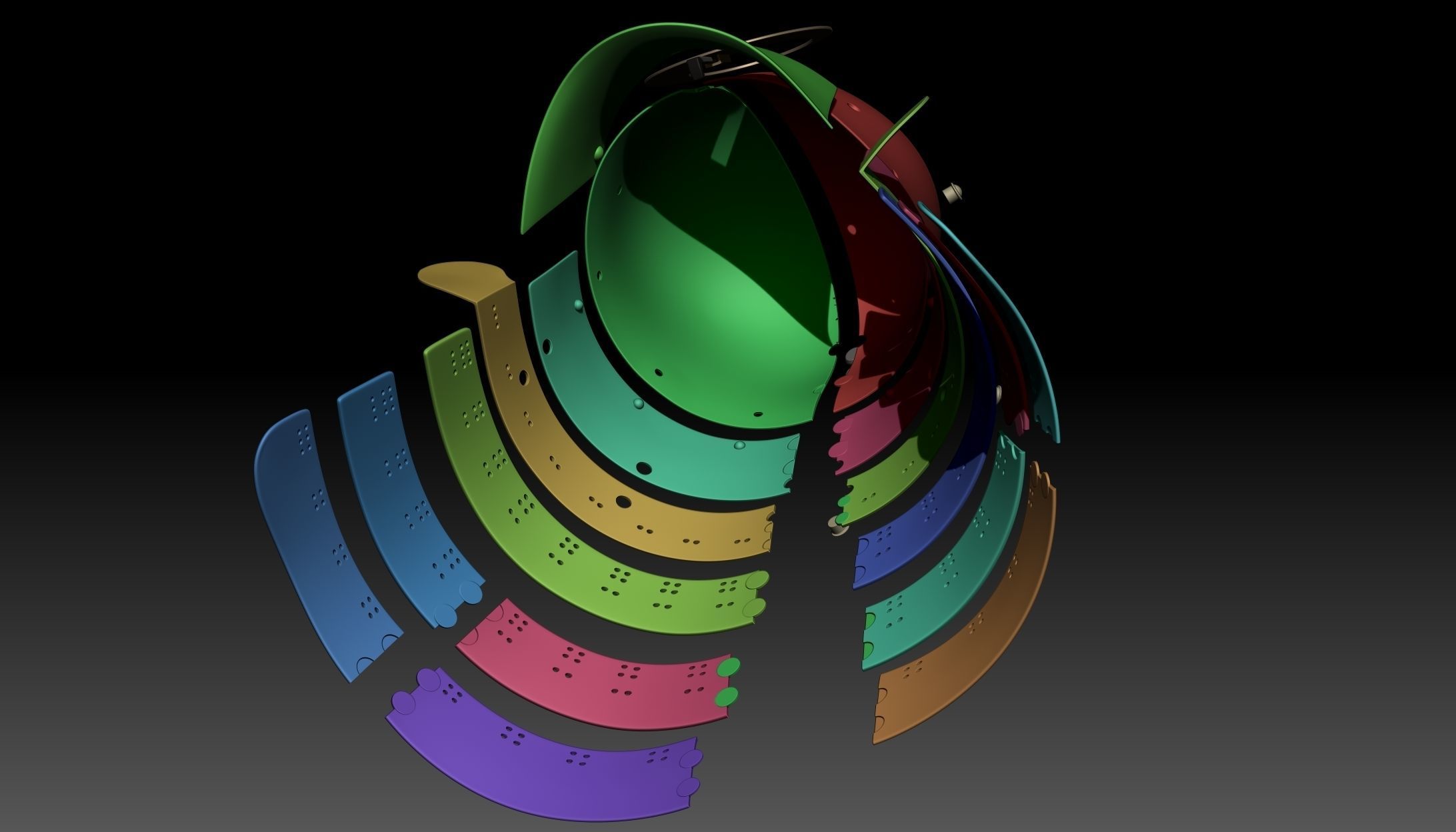 Kabuto Zunari 3D print model_13