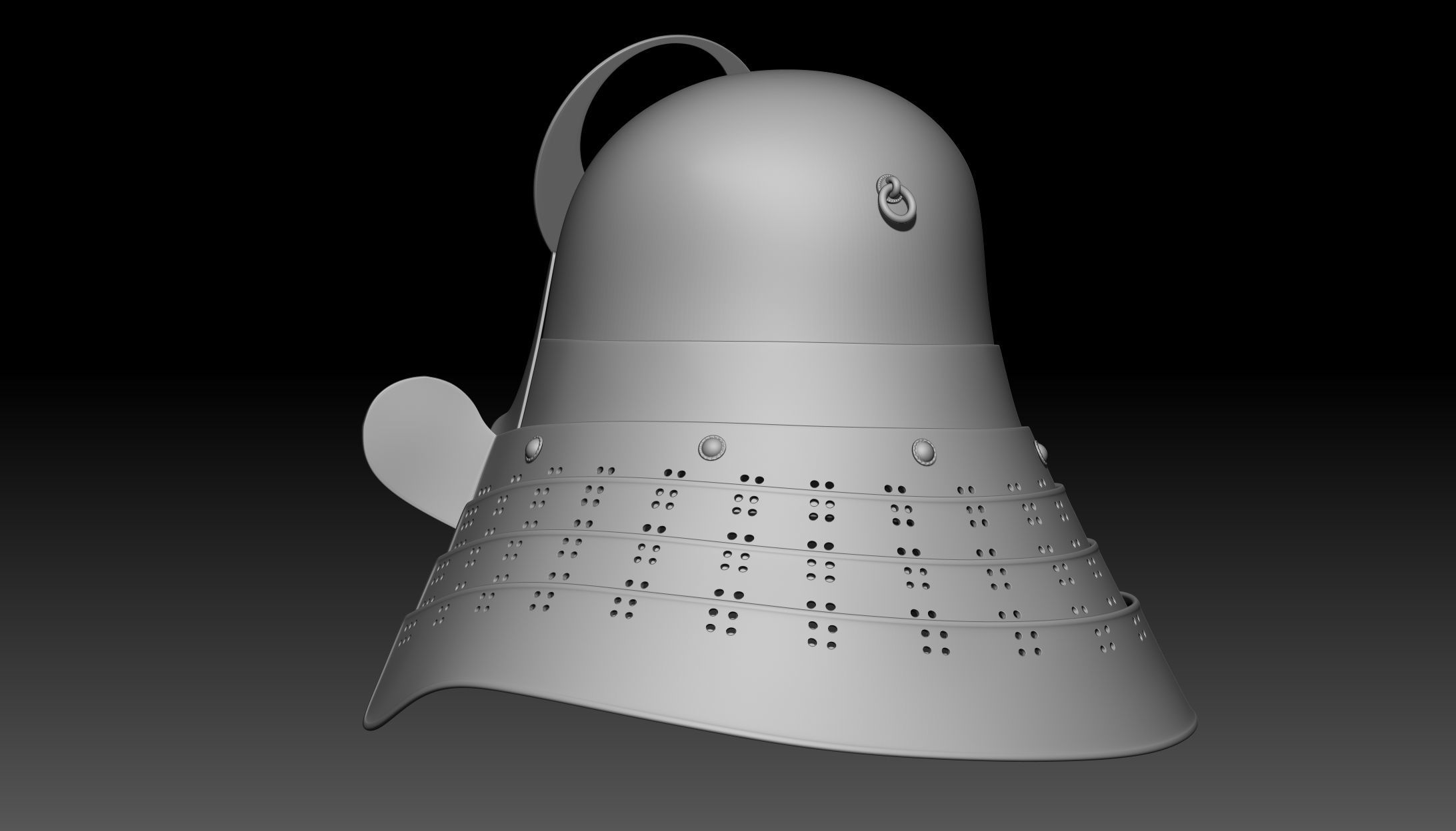 Kabuto Zunari 3D print model_17