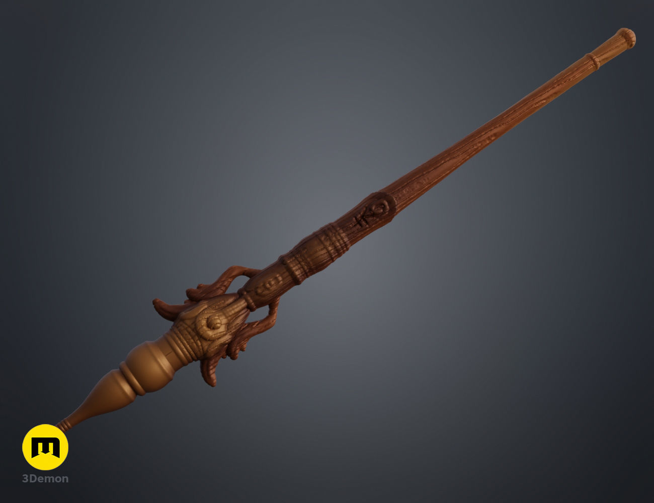 Mahoutokoro Academy of Magic Wands 3D print model_8