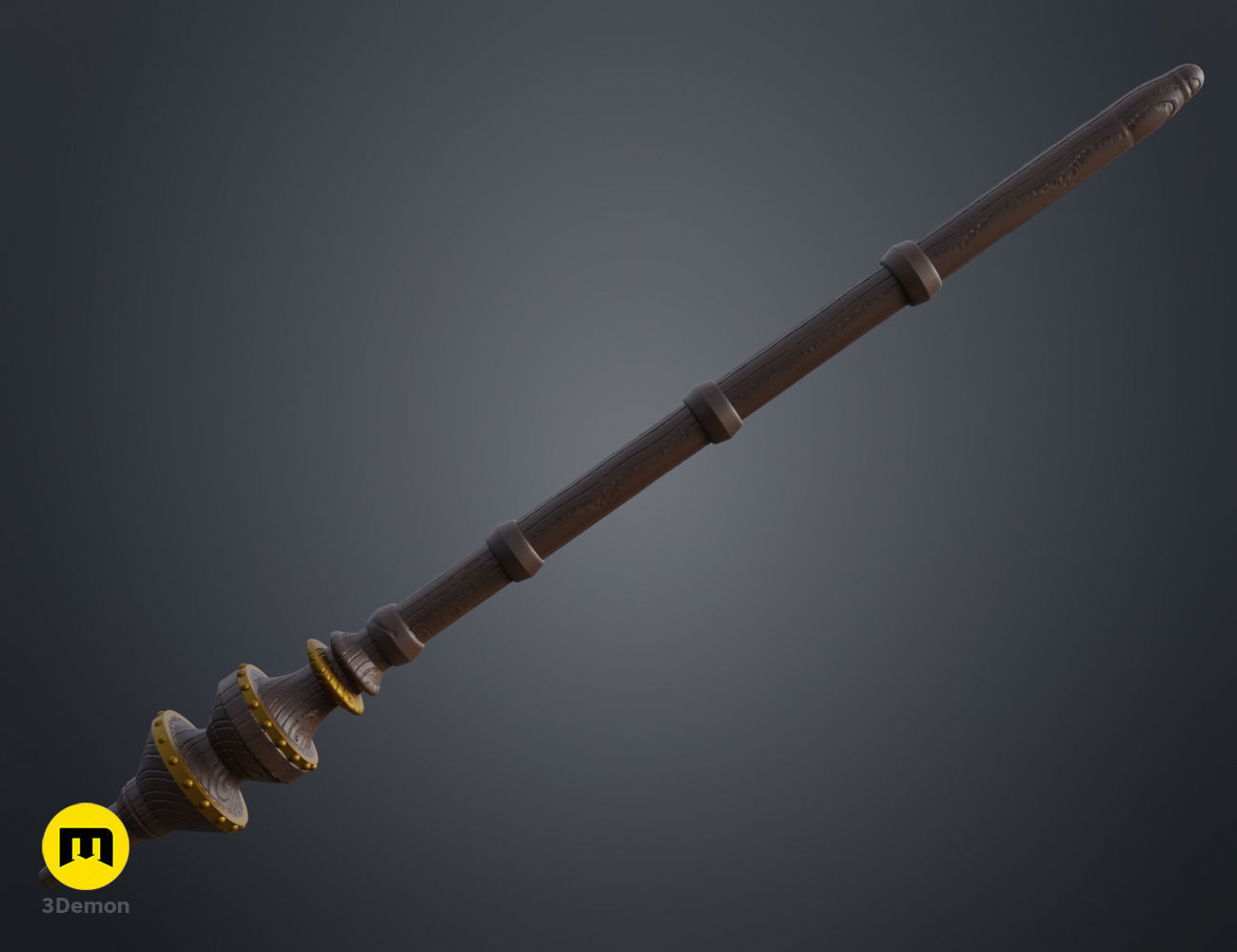 Mahoutokoro Academy of Magic Wands 3D print model_12