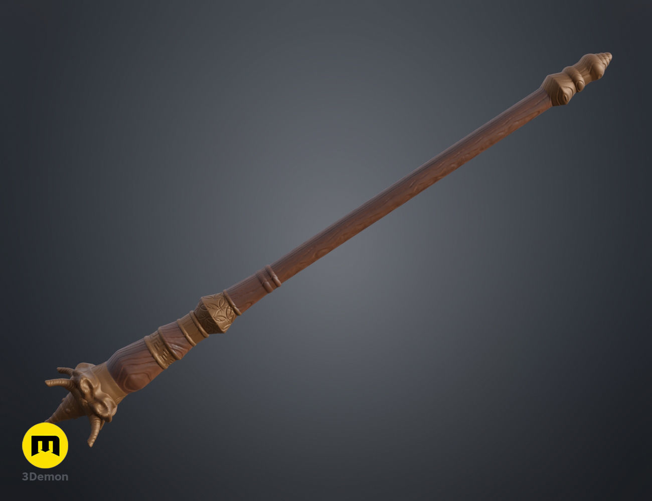 Mahoutokoro Academy of Magic Wands 3D print model_10