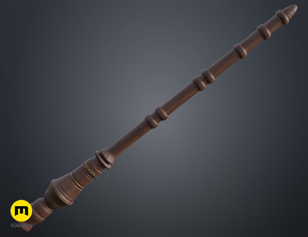 Mahoutokoro Academy of Magic Wands 3D print model_13