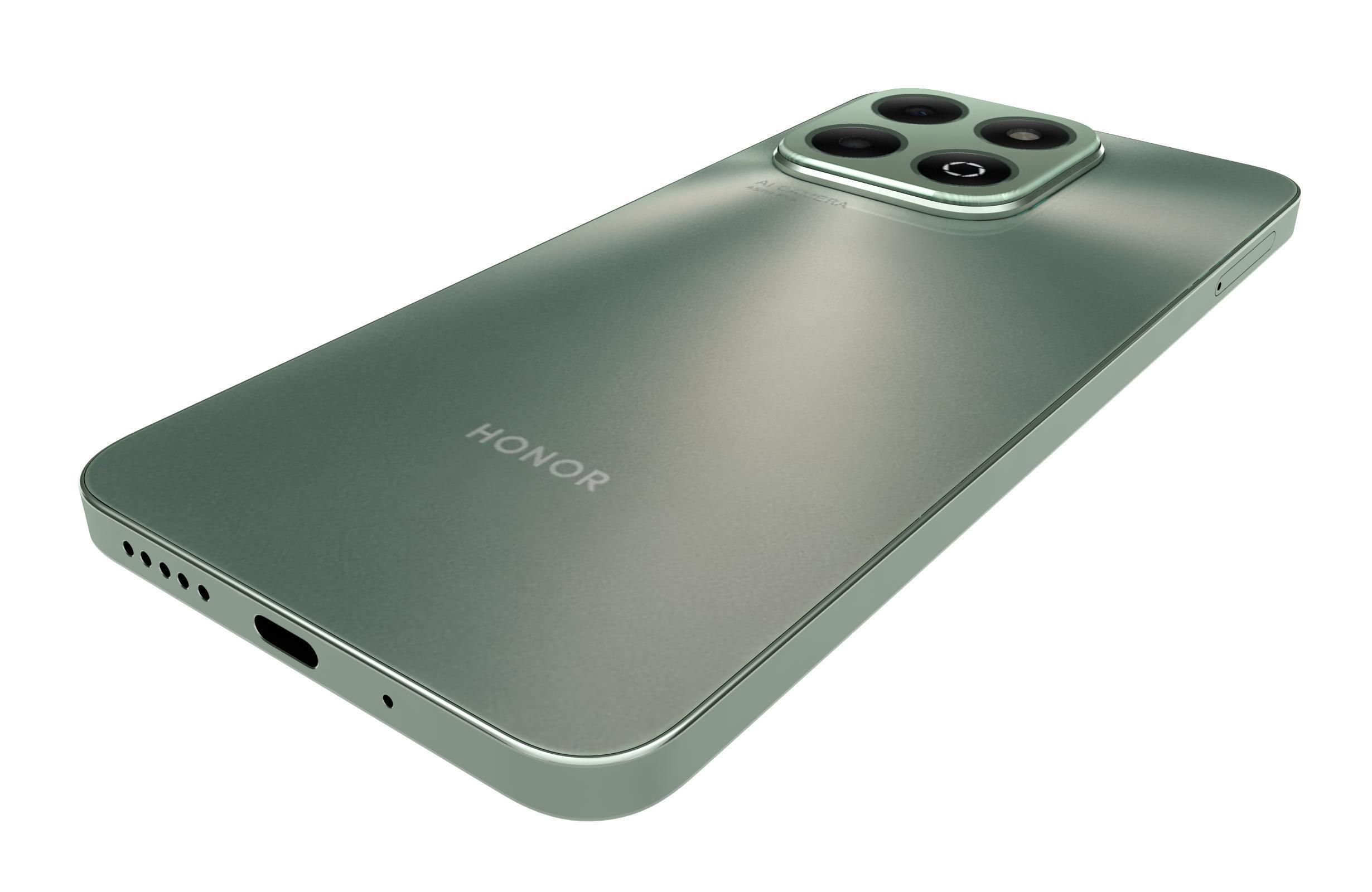 Honor X6b Forest Green 3D model_14