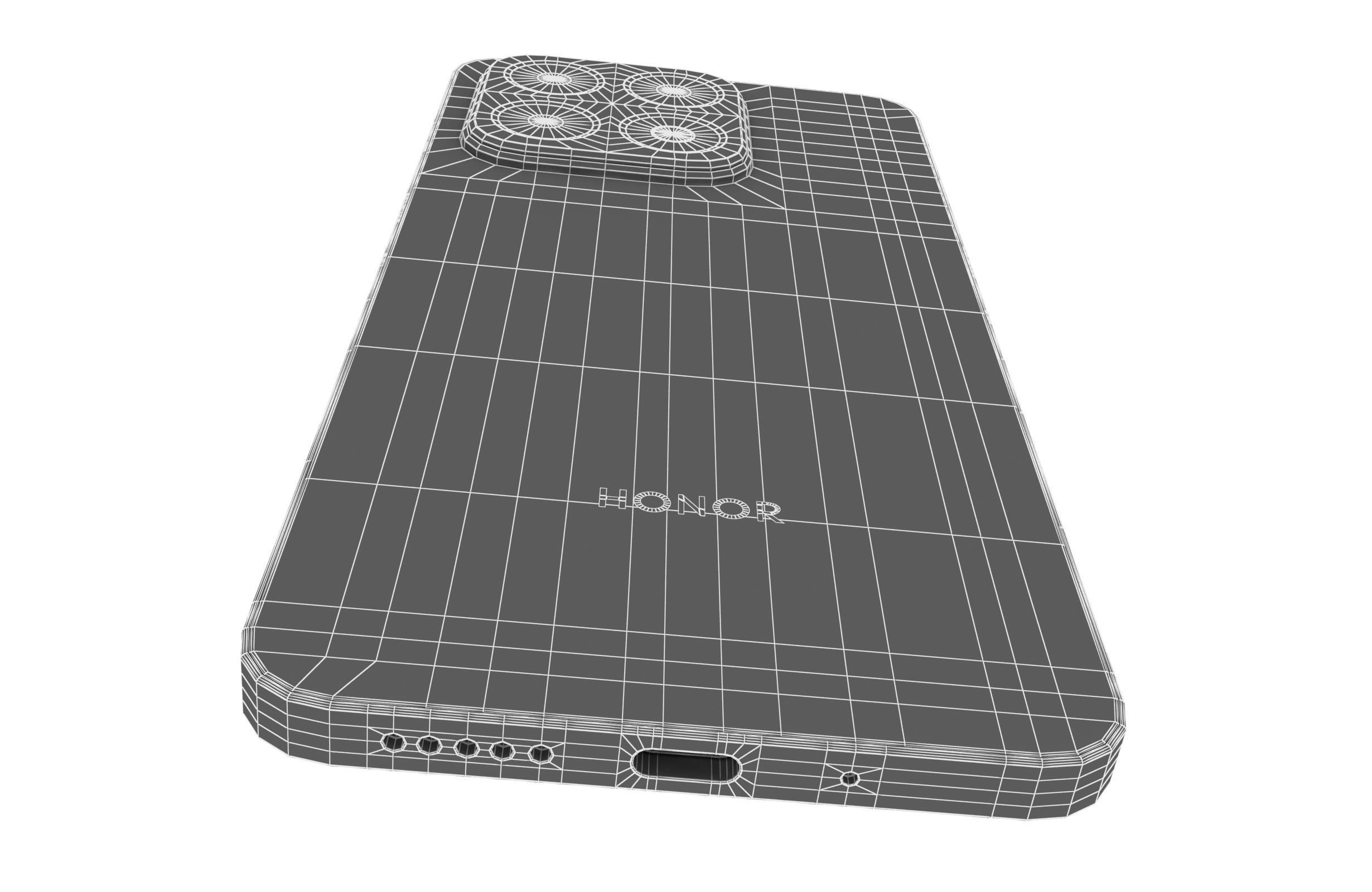 Honor X6b Forest Green 3D model_21