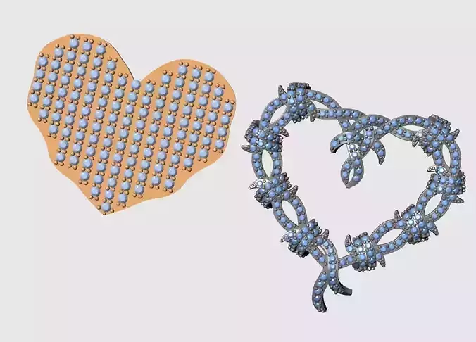 Daimond Pedant heatd