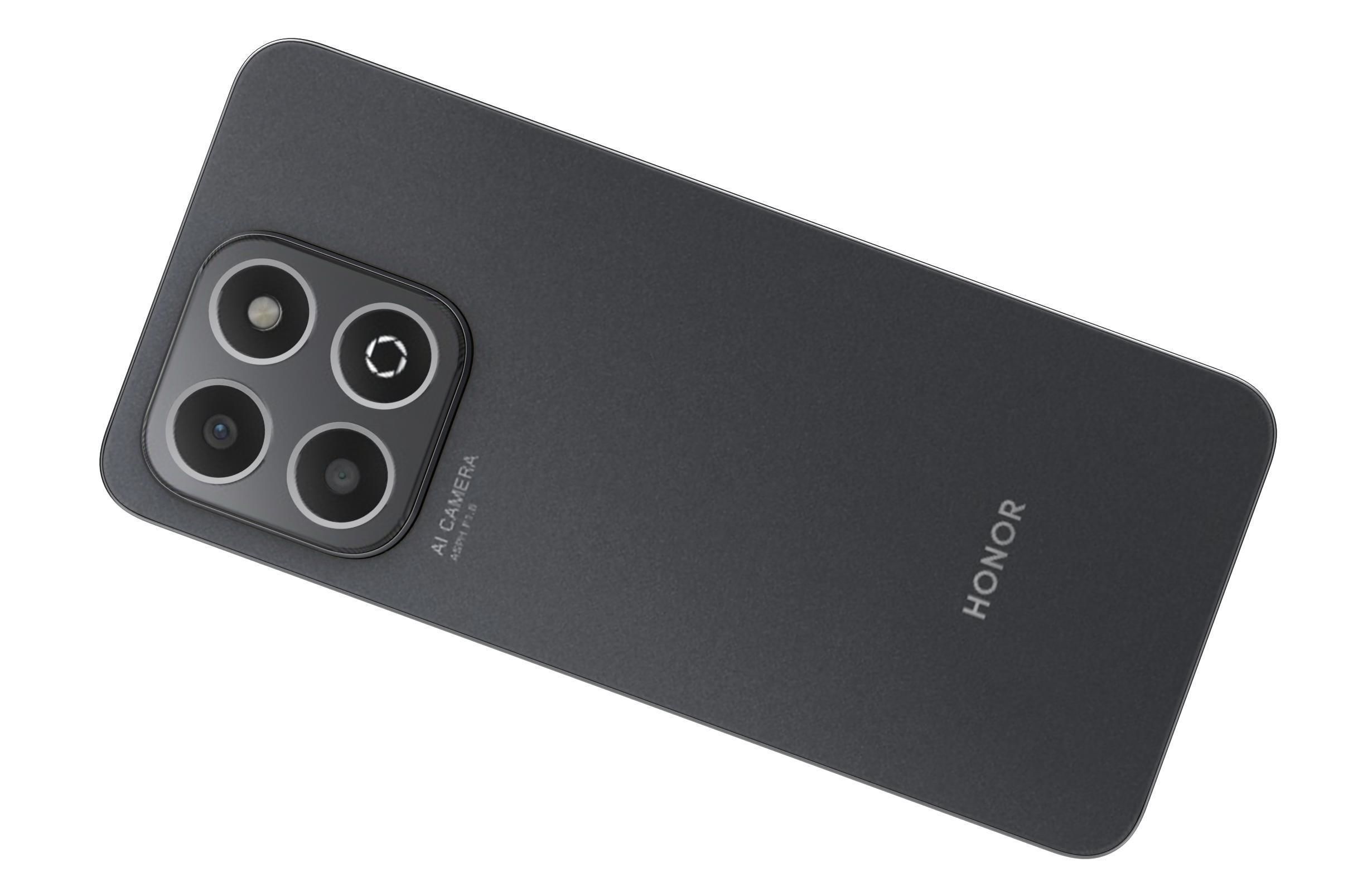 Honor X6b Midnight Black 3D model_8