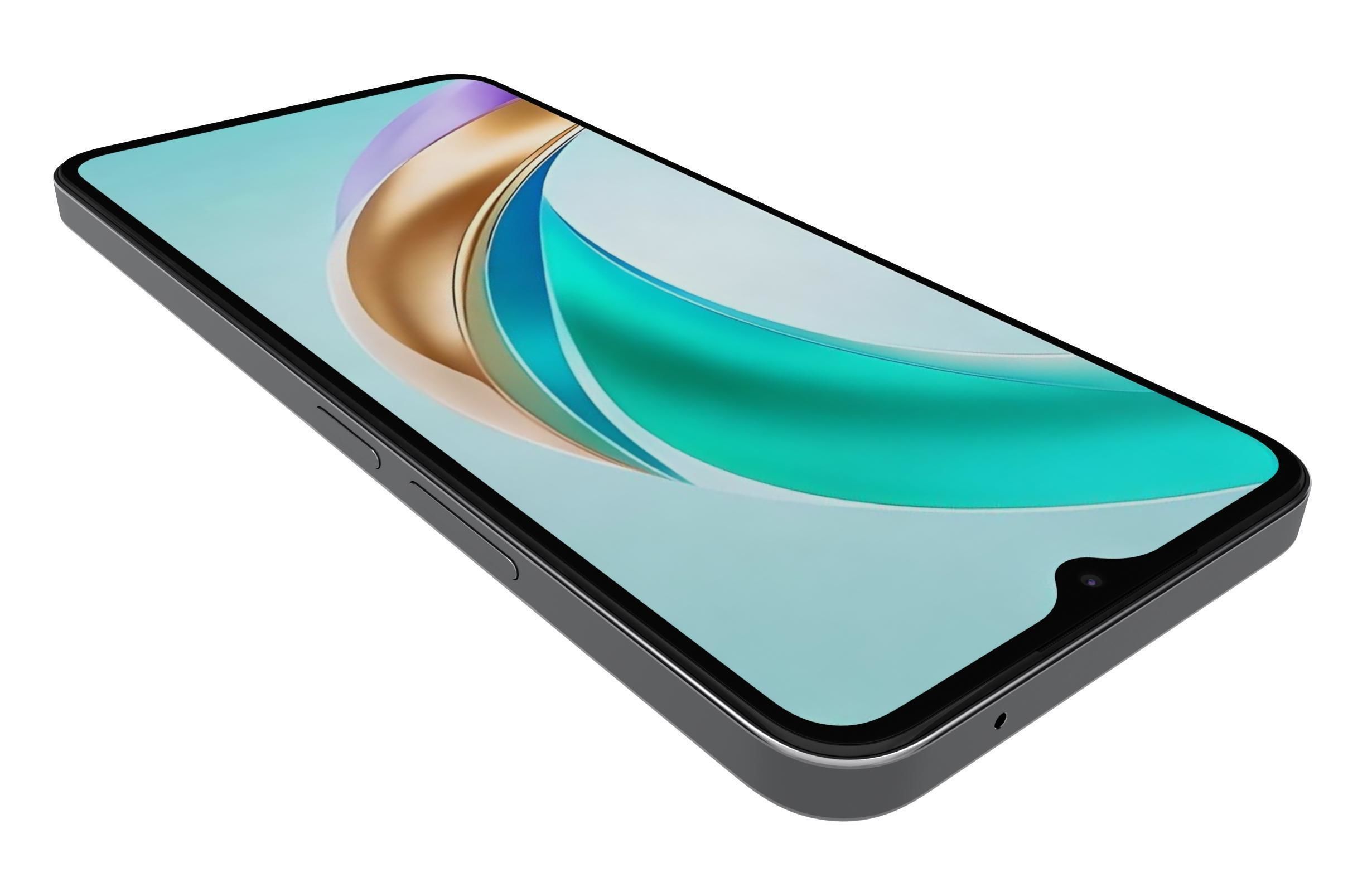 Honor X6b Midnight Black 3D model_13