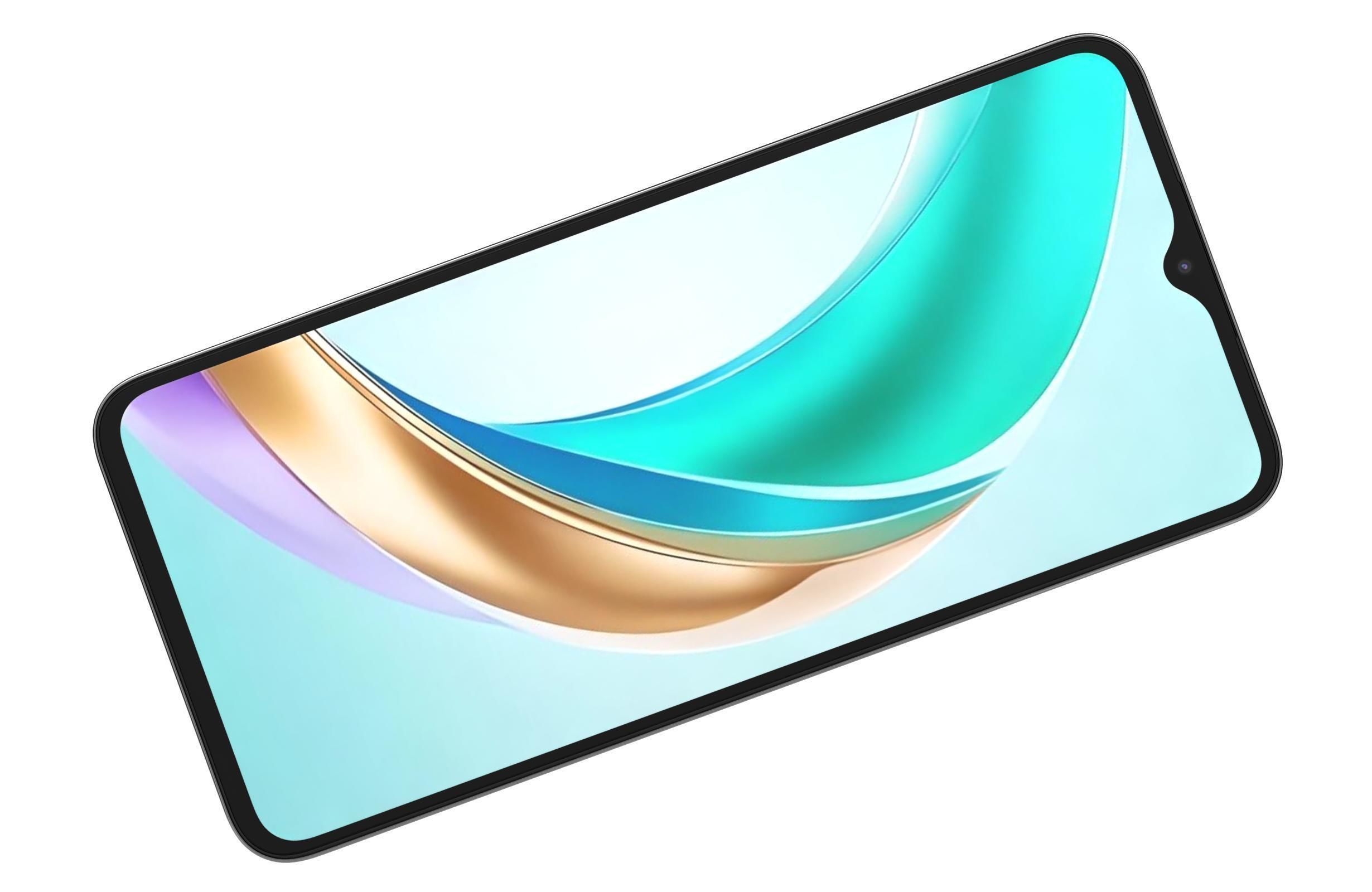 Honor X6b Midnight Black 3D model_9