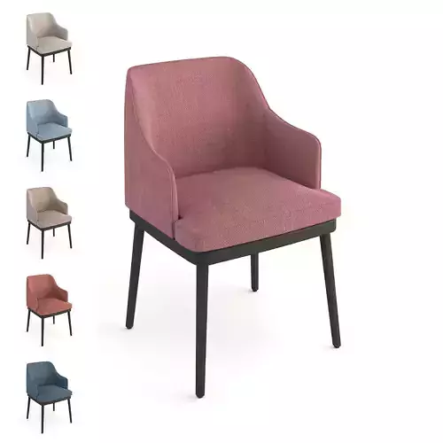 Perla K Chair designed by Sandalyeci 3D model