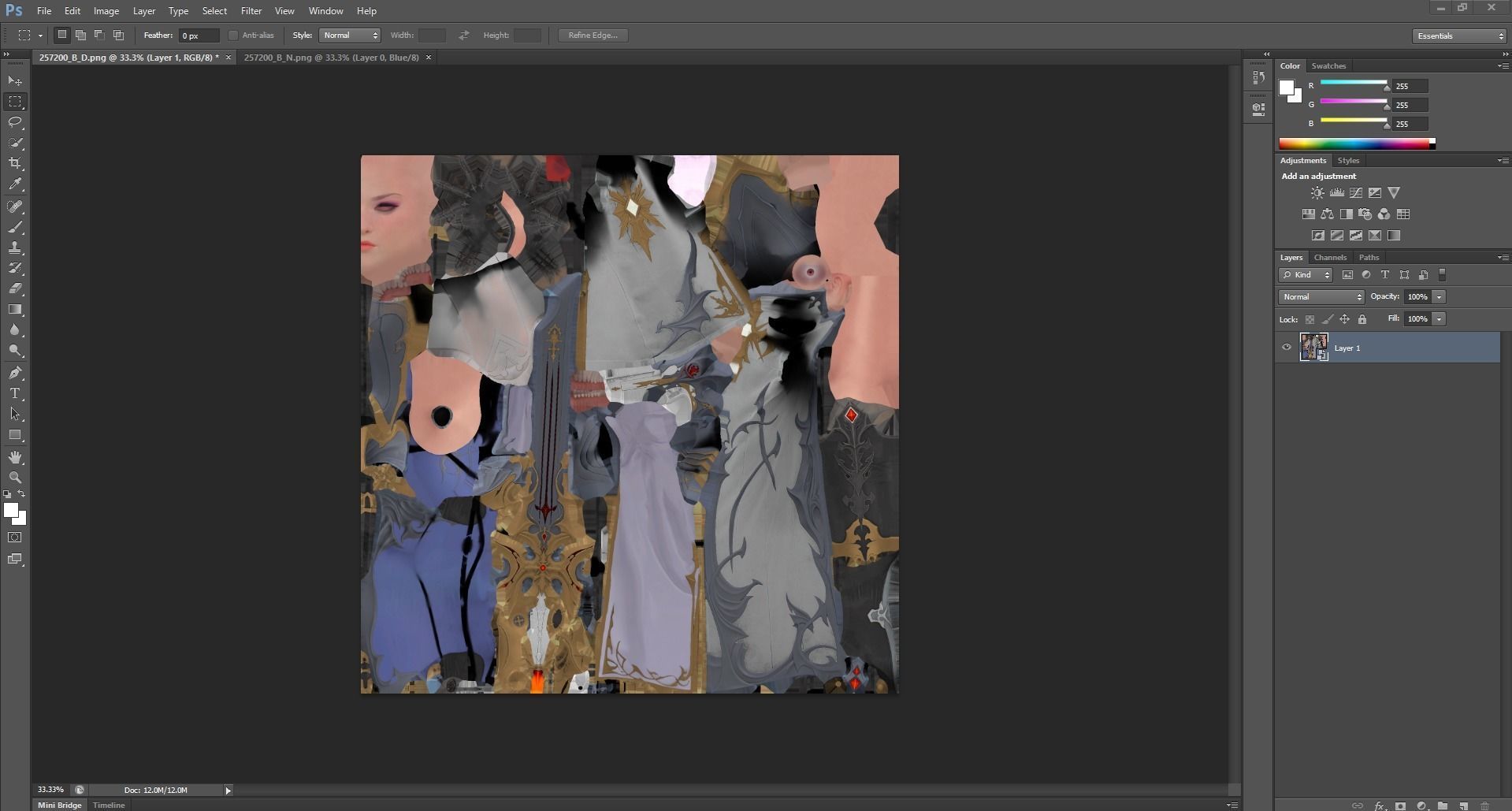 Character 2 - Game Ready Low-poly 3D model_3