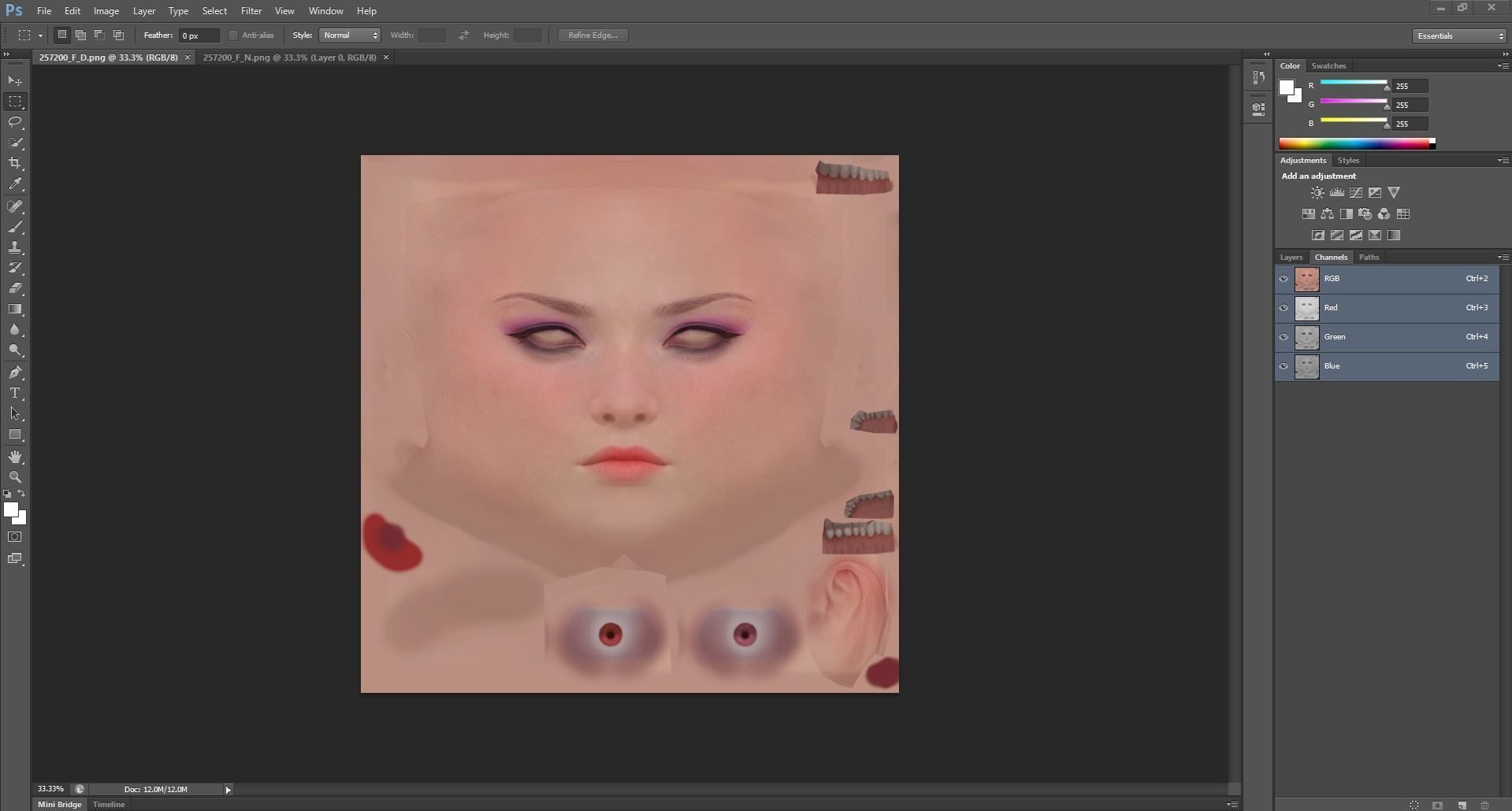Character 2 - Game Ready Low-poly 3D model_4