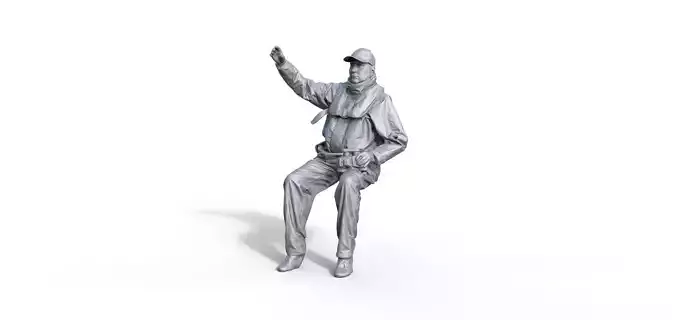 figure for sailing ship ship model 3D print model