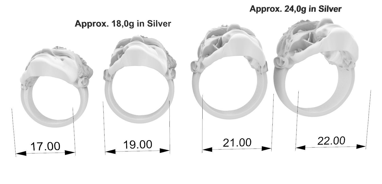Terminator T800 Arnold Ring 3D print model_5