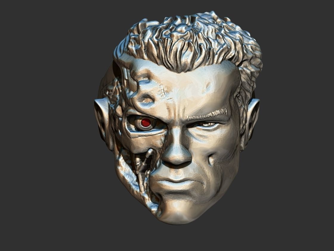 Terminator T800 Arnold Ring 3D print model_15