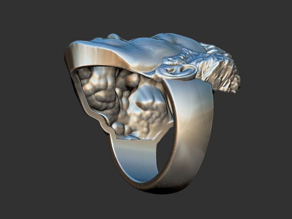 Terminator T800 Arnold Ring 3D print model_9