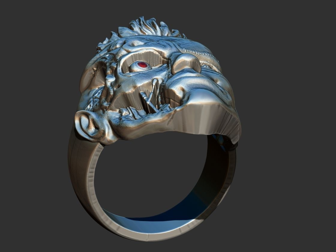 Terminator T800 Arnold Ring 3D print model_10