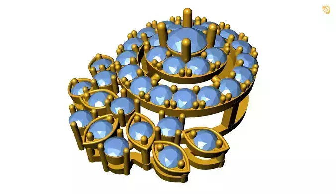 Diamond Pendant 3D print model