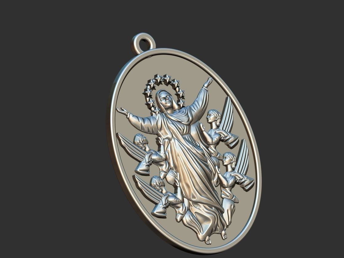 Our Lady of the Assumption - Assuncao - Asuncion 3D print model_9