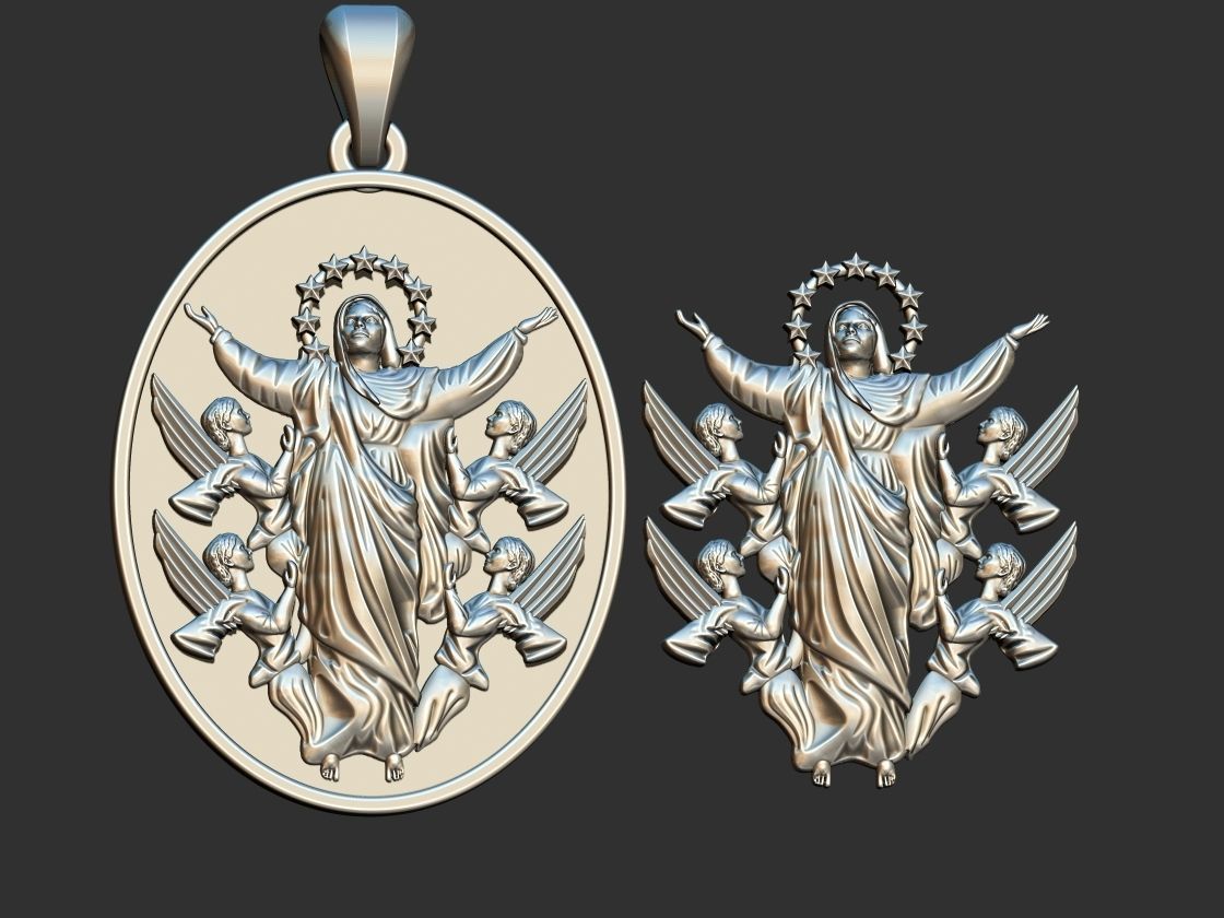 Our Lady of the Assumption - Assuncao - Asuncion 3D print model_1