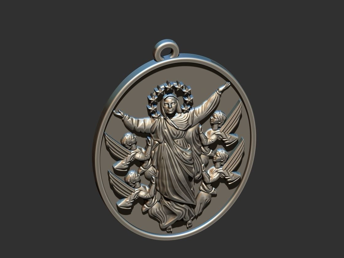 Our Lady of the Assumption - Assuncao - Asuncion 3D print model_7