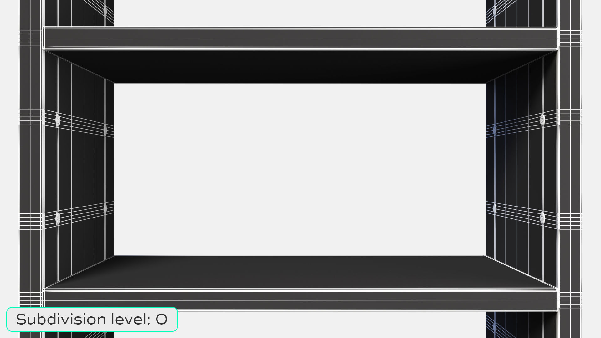 Individual Maple Shelf 3D model_10