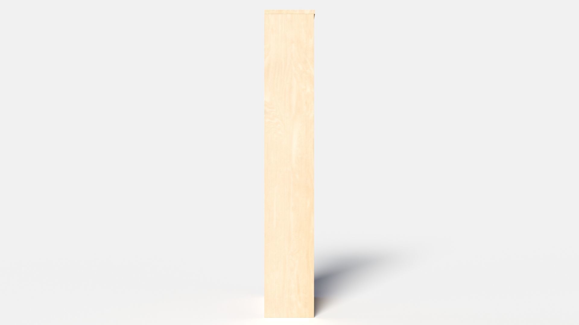Individual Maple Shelf 3D model_4