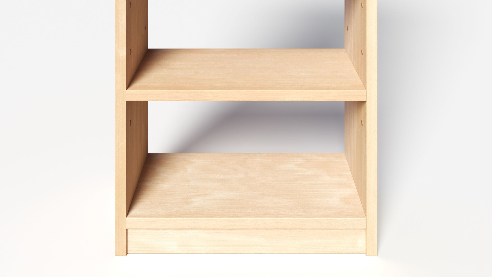 Individual Maple Shelf 3D model_8