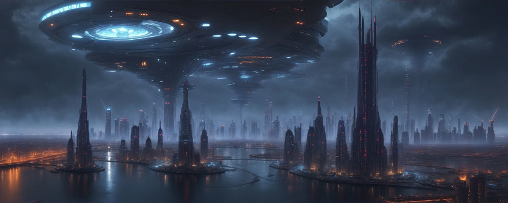 Cyberpunk City Image Collection 3D model_13