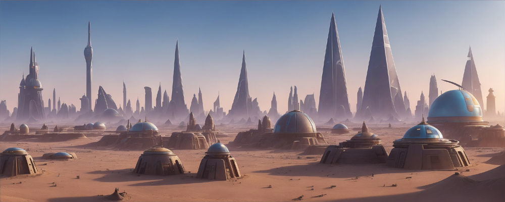 Cyberpunk City Image Collection 3D model_4