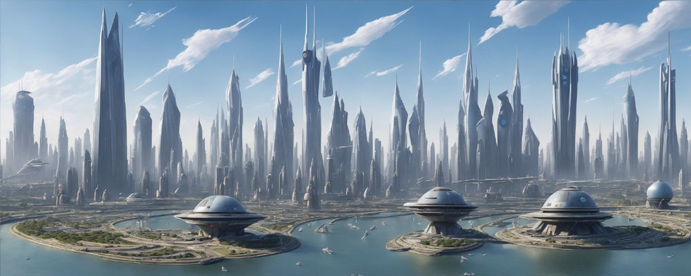 Cyberpunk City Image Collection 3D model_19