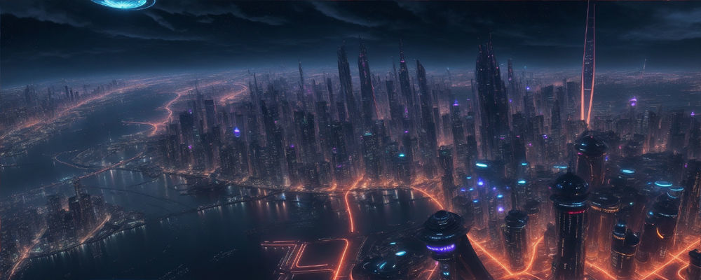 Cyberpunk City Image Collection 3D model_8