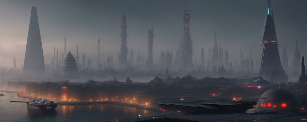 Cyberpunk City Image Collection 3D model_15