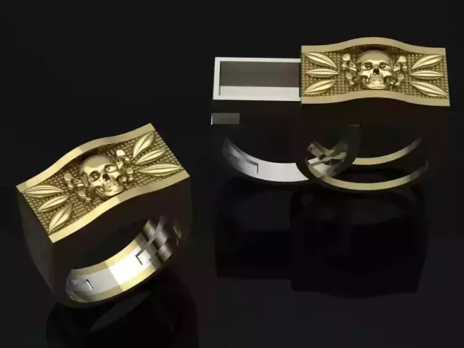 Secret Skull Ring