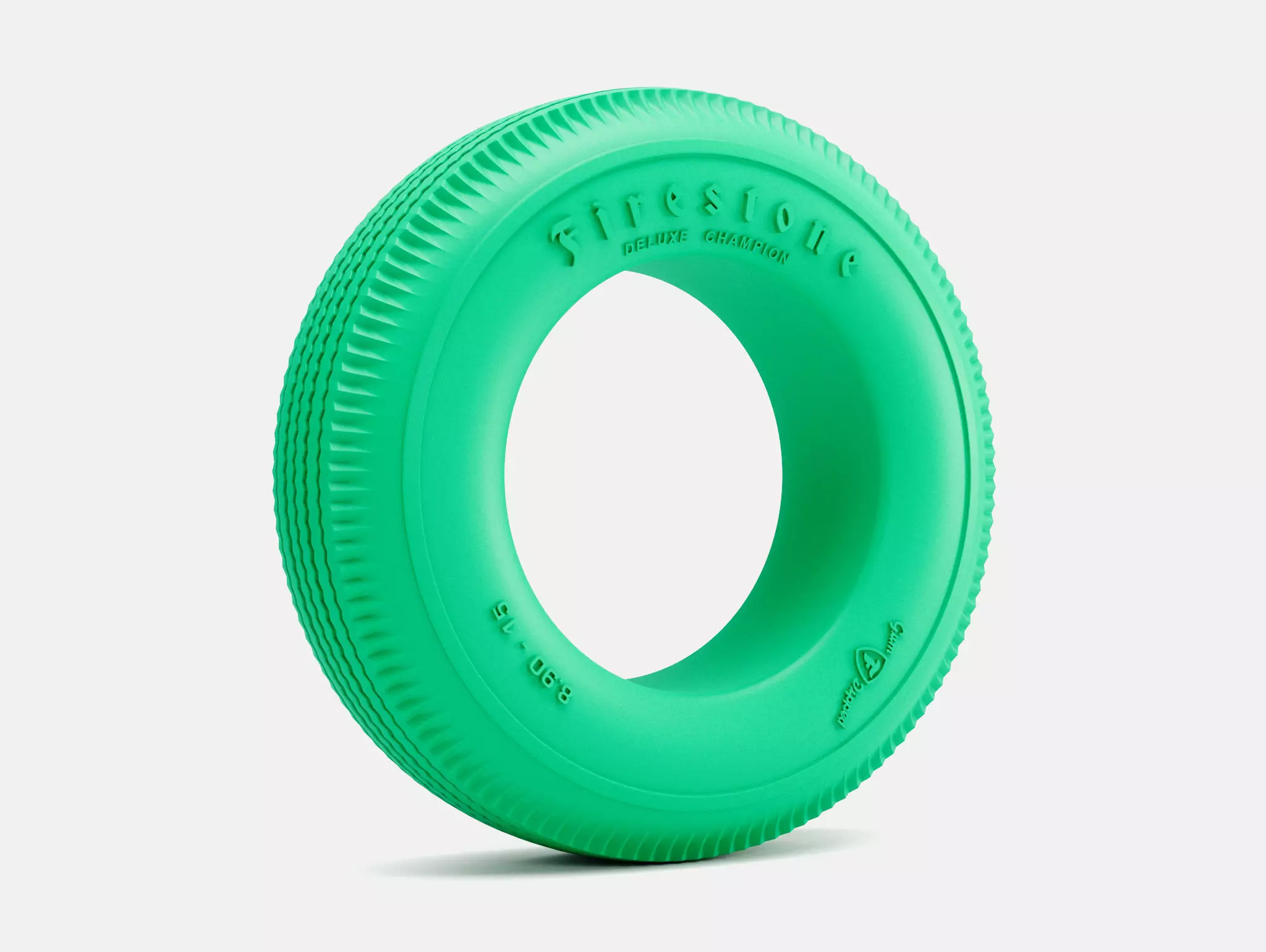 15x7 Firestone 890-15 Tire 3D print model_0