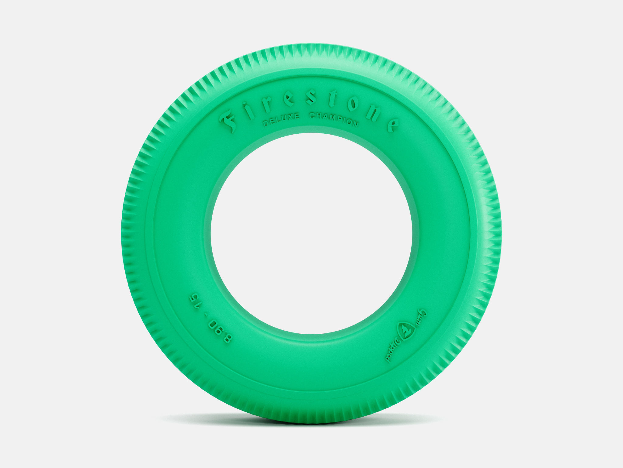 15x7 Firestone 890-15 Tire 3D print model_1