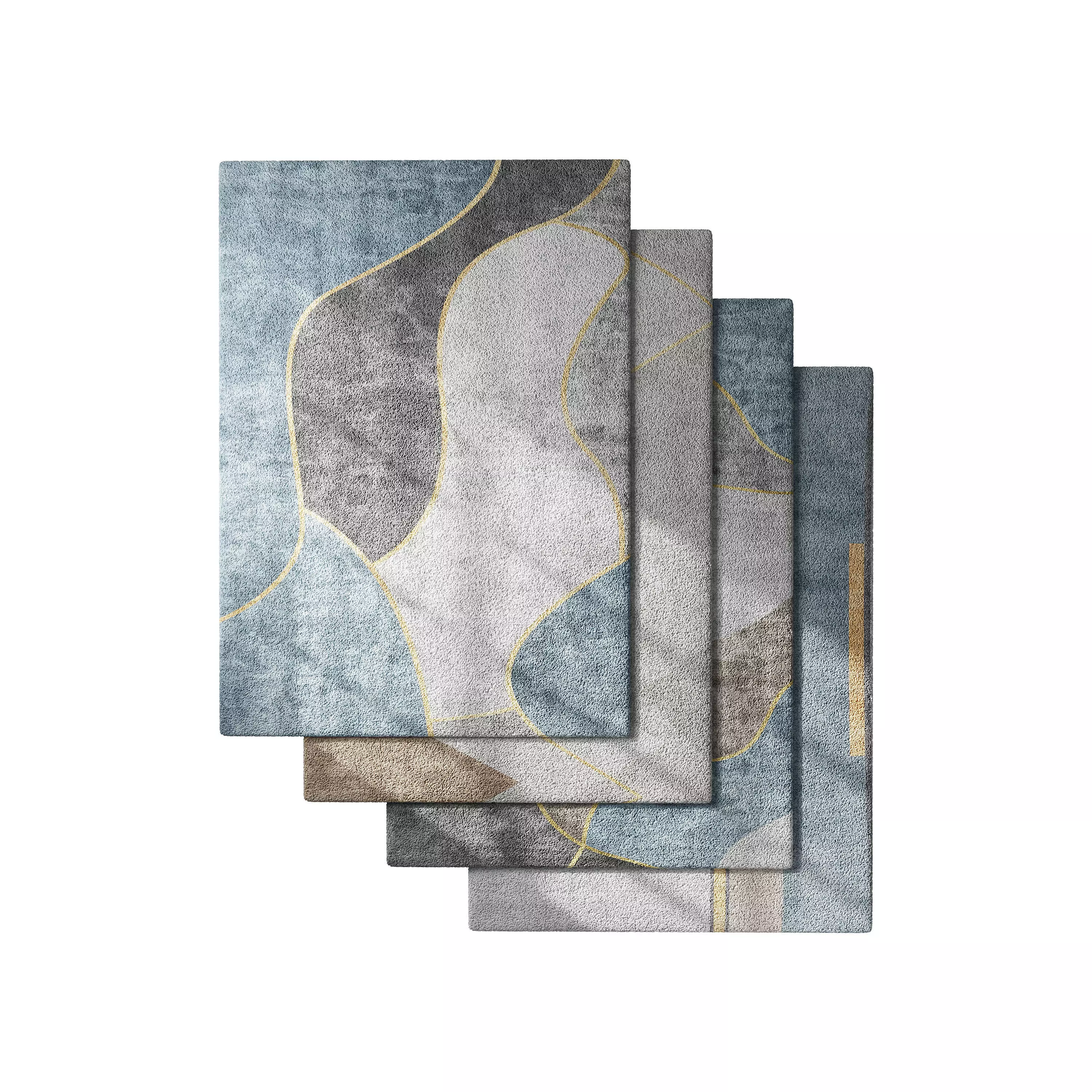 Carpet set 54 3D model_0