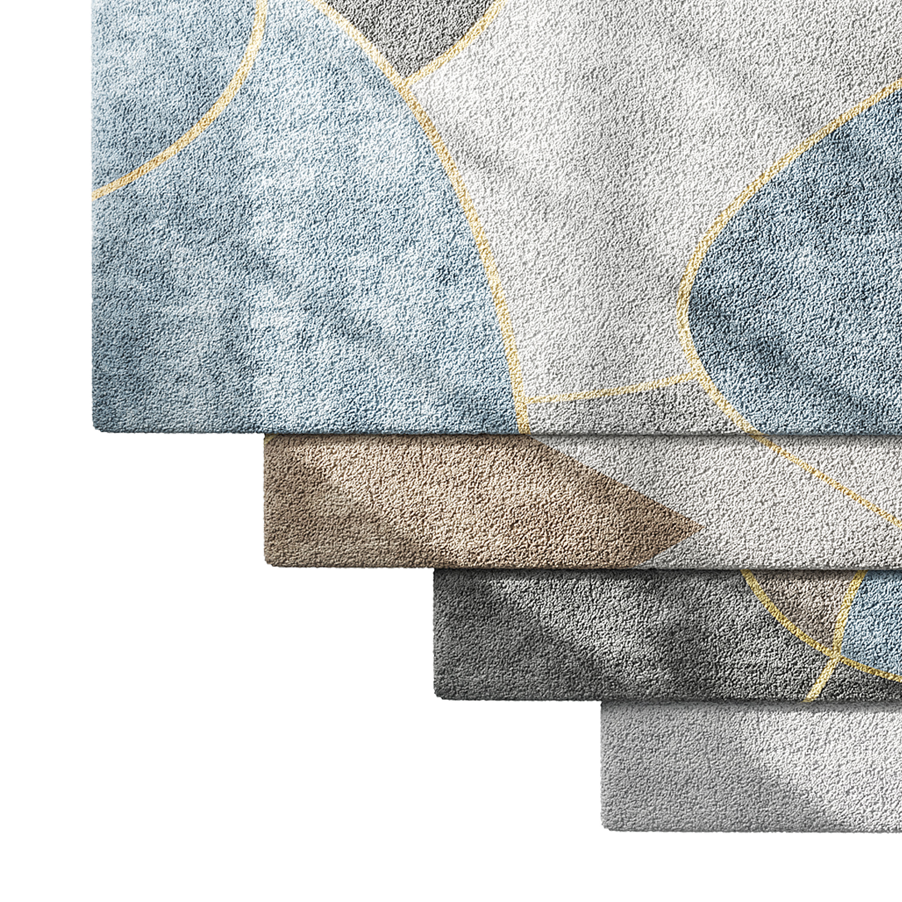 Carpet set 54 3D model_2