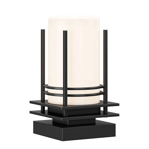 Banded Outdoor Pier Mount 3D model