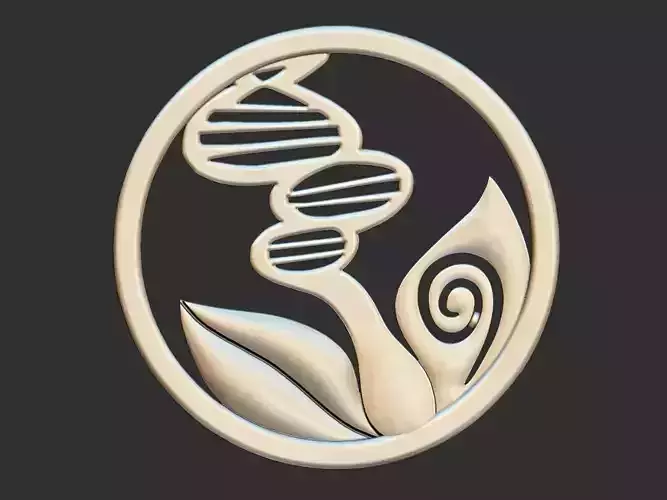 Biology Medal - Biologia 3D print model