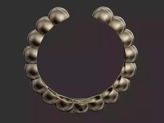 Amorim Half Sphere  Earring 3D print model