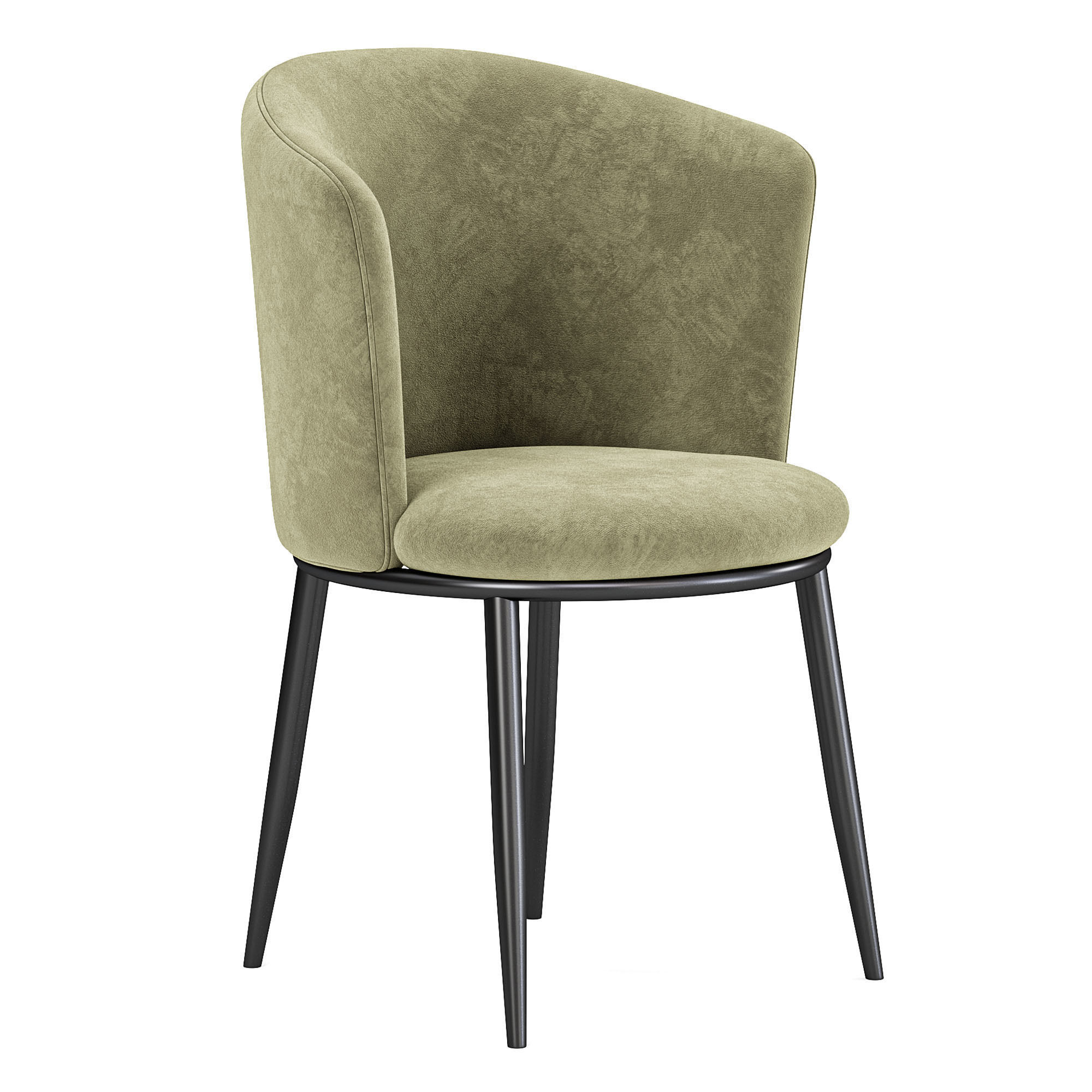 Hill table and Filmore Chair 3D model_11