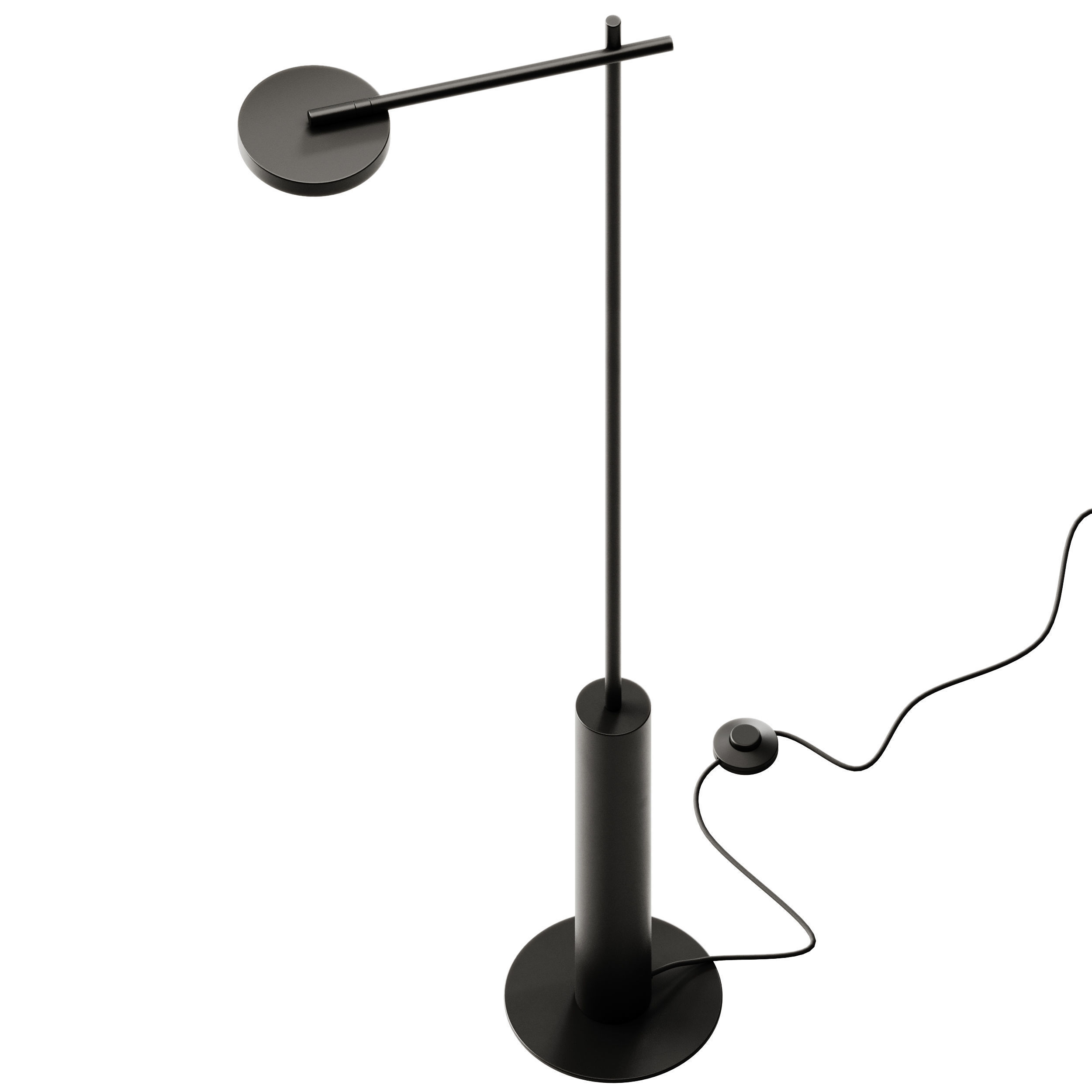Robin Rafaela metal floor lamp 3D model_1