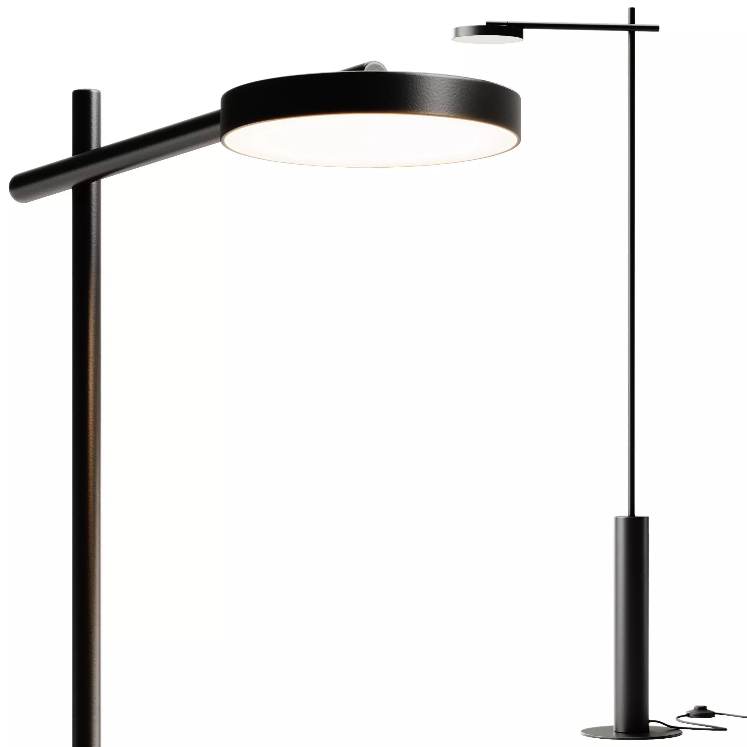 Robin Rafaela metal floor lamp 3D model_0