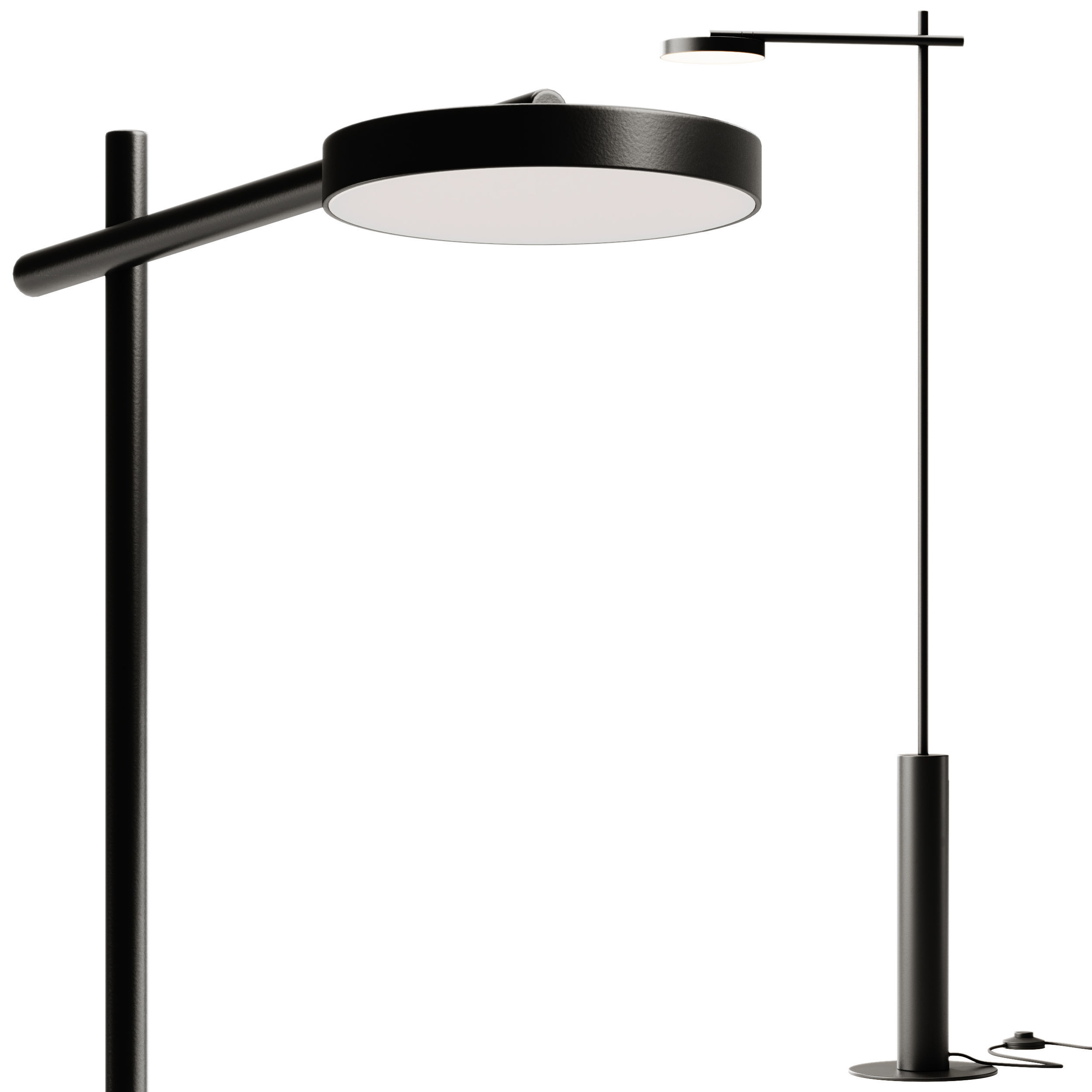 Robin Rafaela metal floor lamp 3D model_2