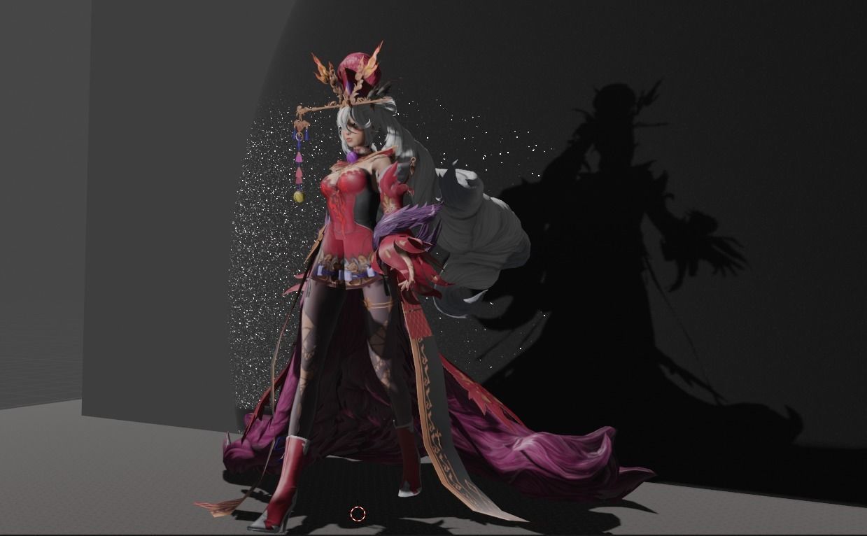  Character  3 - Game Ready Low-poly 3D model_2